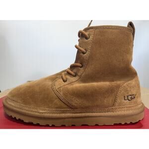 UGG HARKLEY CHESTNUT SUEDE HIGH TOP NUEMEL MEN'S HIKING BOOTS SIZE US 10